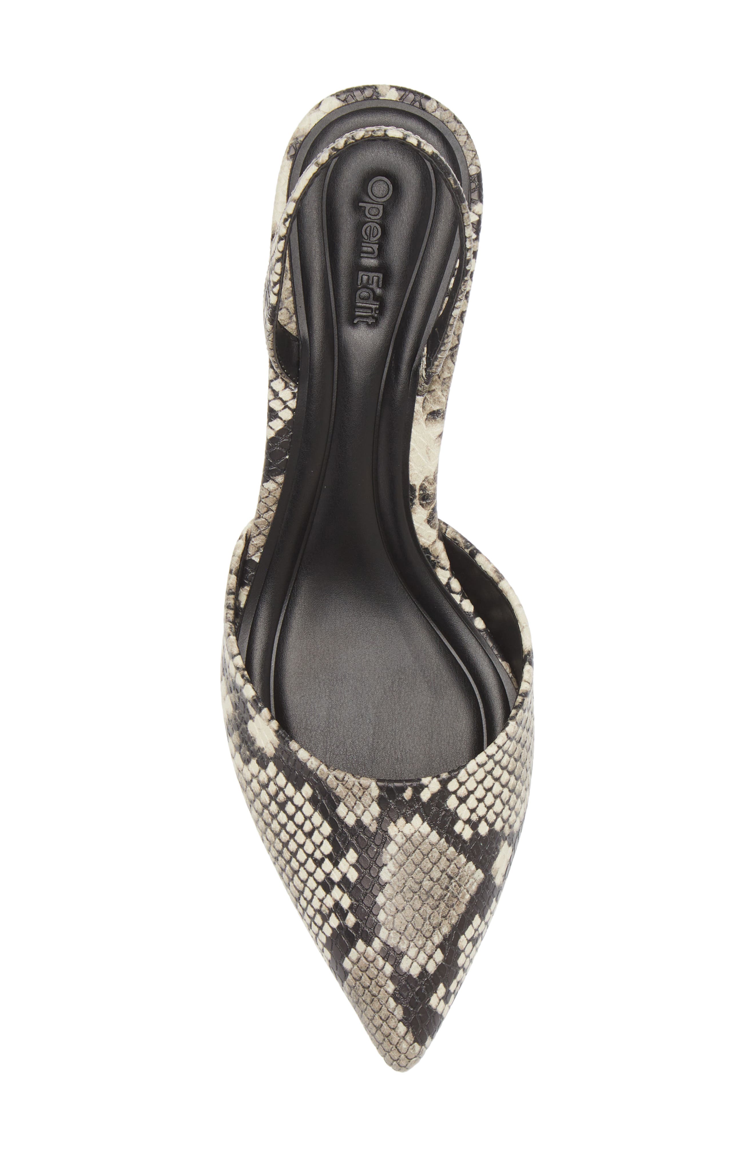 Open Edit Cammie Kitten Heel Slingback Pump (Women) | Nordstrom