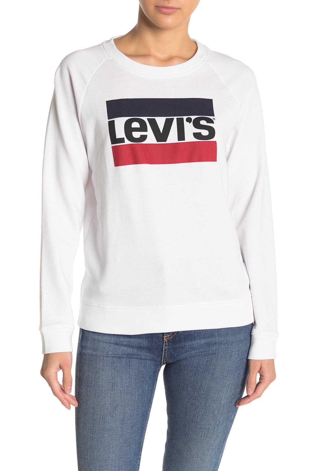 levi's graphic crew sweatshirt
