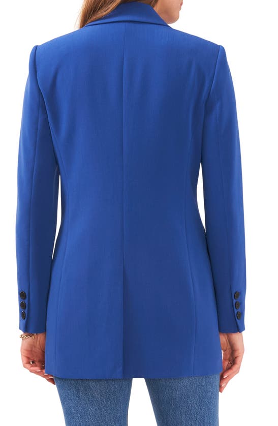 Vince Camuto Notch Collar Two Button Blazer In Twighlight Blue