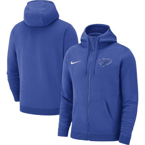 Chicago Bears Nike Sideline Impact Lockup Performance Full-Zip Hoodie - Navy