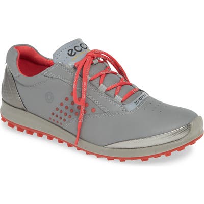 Ecco Biom Hybrid 2 Waterproof Golf Shoe, Grey