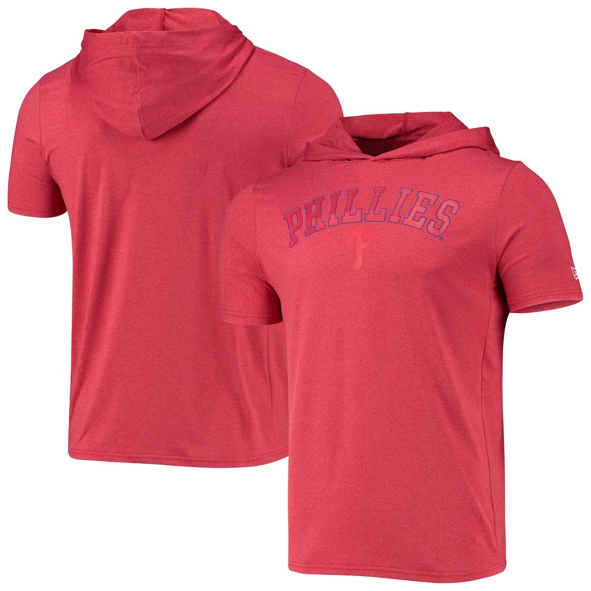 philadelphia phillies short sleeve hoodie