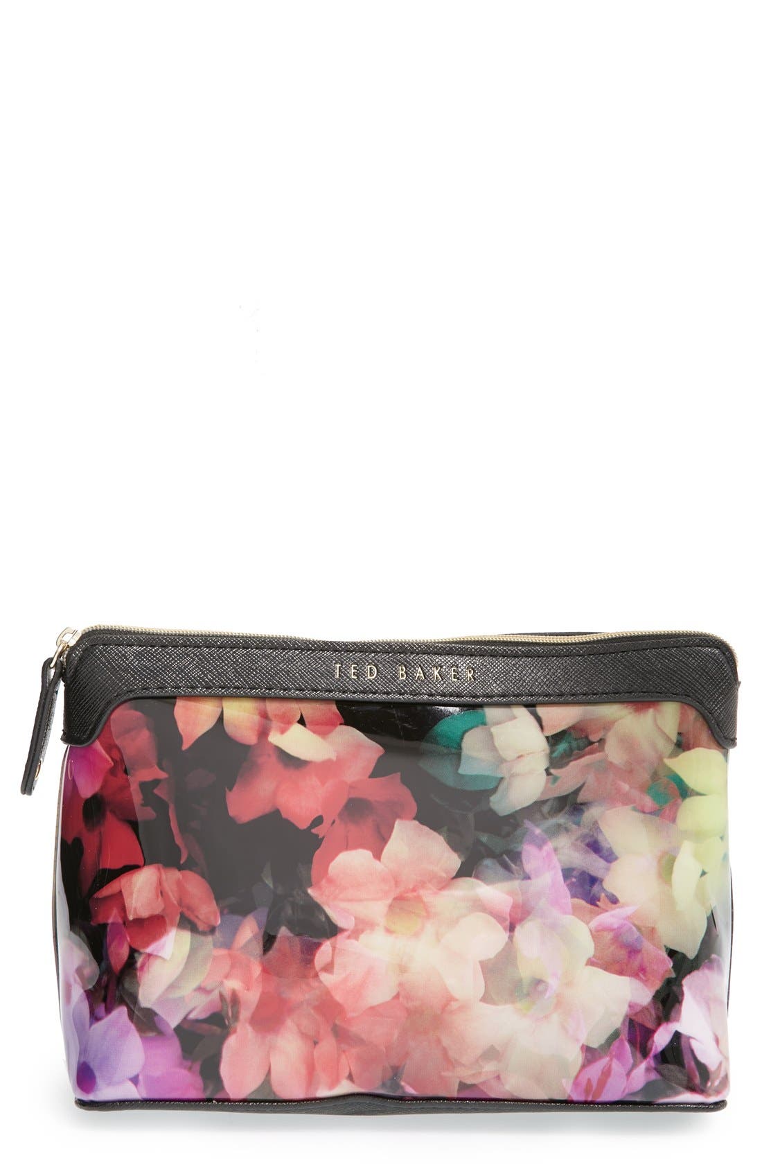 Ted Baker London 'Cascading Floral' Cosmetics Case Nordstrom
