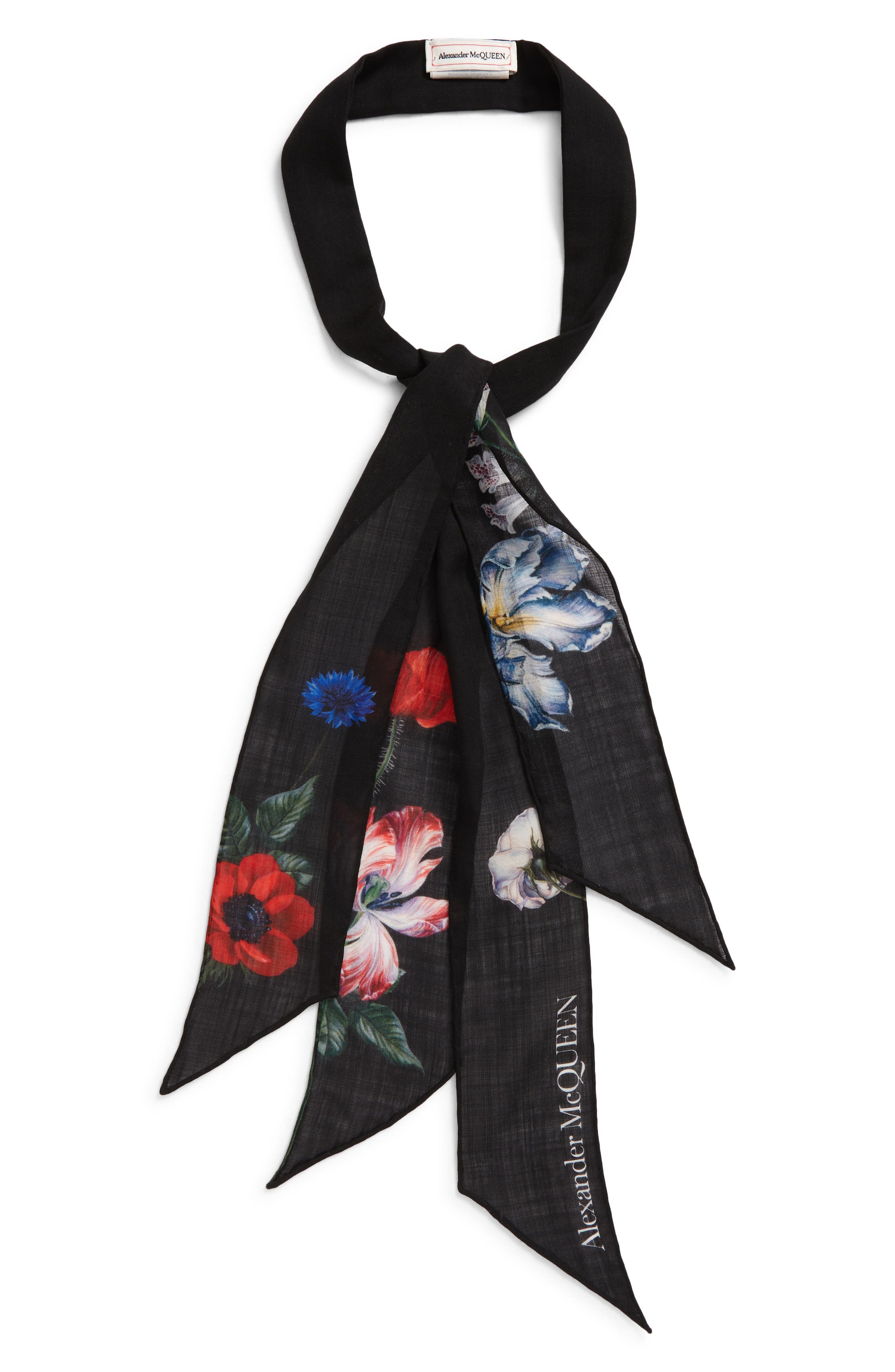 Skinny Satin Scarf 2025