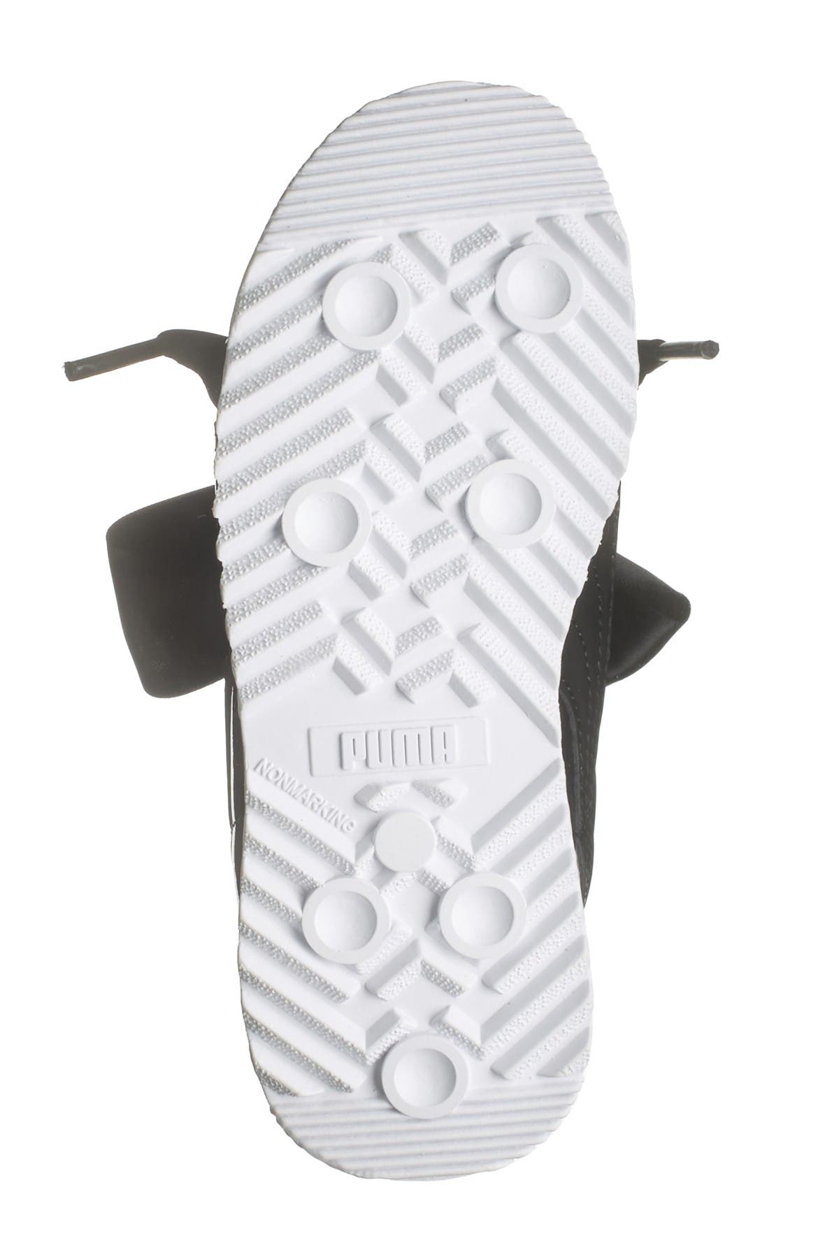 puma roma heart patent toddler shoes