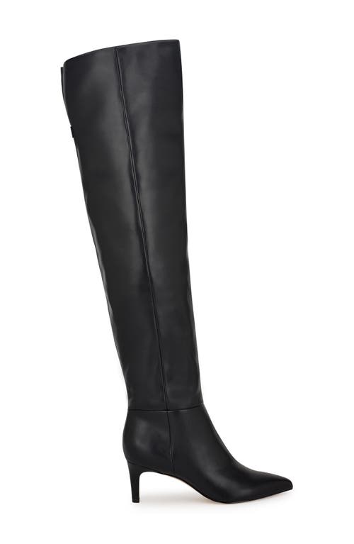 Shop Nine West Sensa Over The Knee Boot In Black