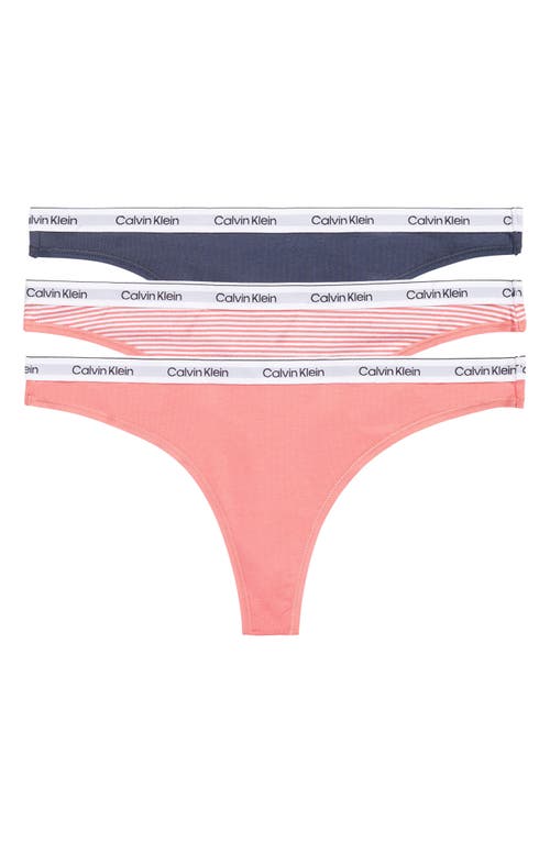 Calvin Klein 3-Pack Cotton Thongs at Nordstrom,