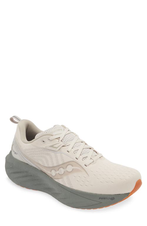 Saucony Triumph 22 Running Shoe In Moon/bough