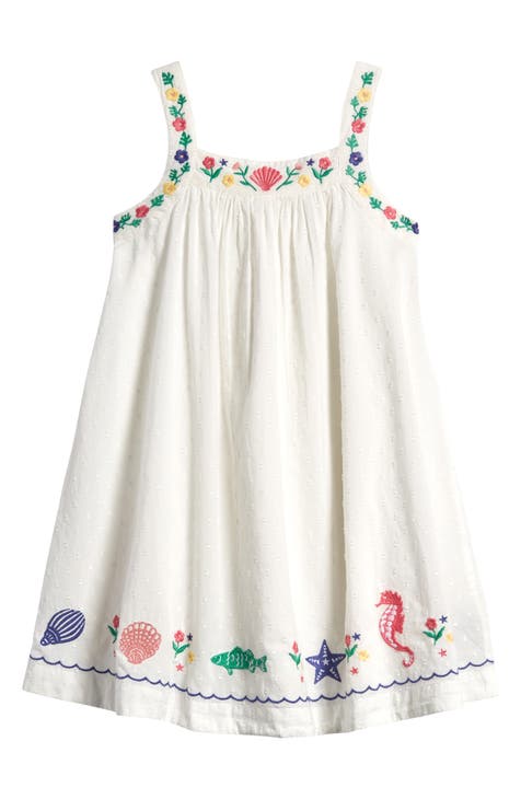 Kids' Embroidered Dress (Toddler, Little Kid & Big Kid)