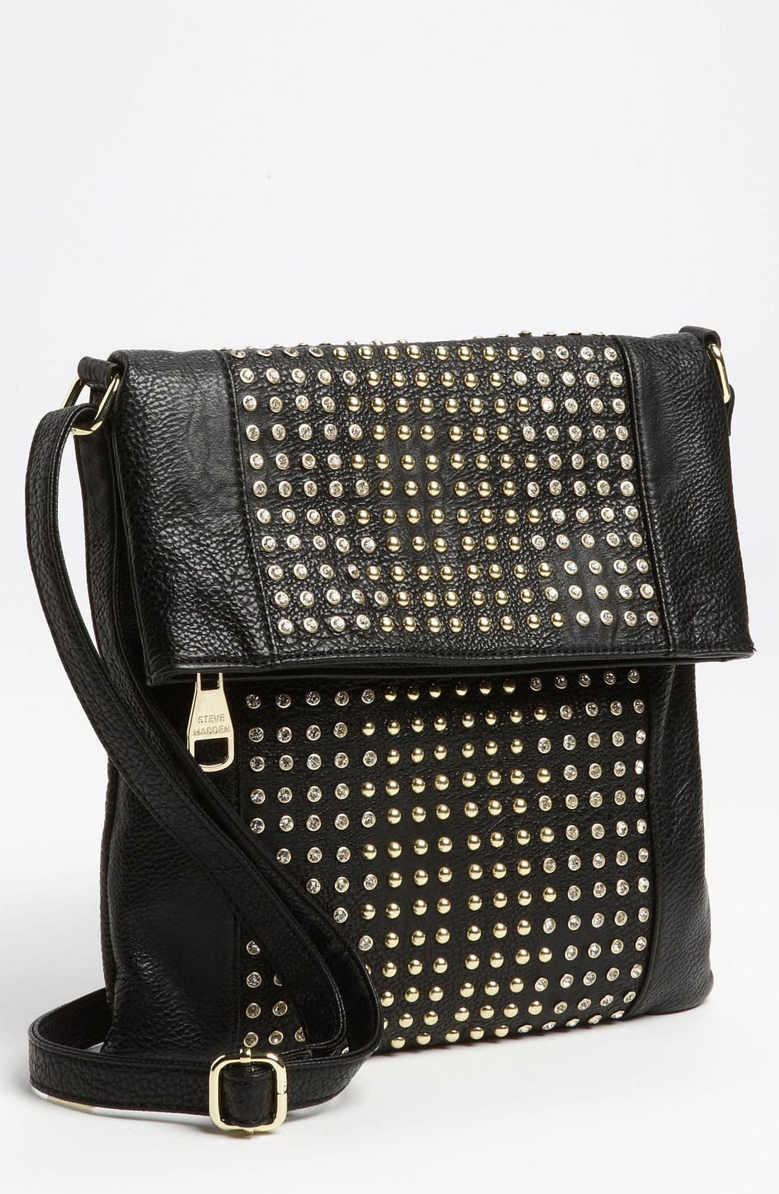 Steve Madden 'Stud Love' Foldover Crossbody Bag Nordstrom