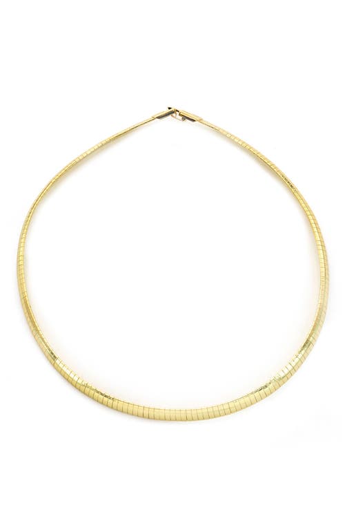 Panacea Omega Chain Collar Necklace in Gold at Nordstrom