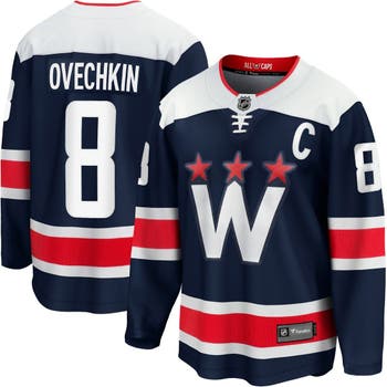Men's Fanatics Branded Alexander Ovechkin Red Washington Capitals Name and Number T-Shirt