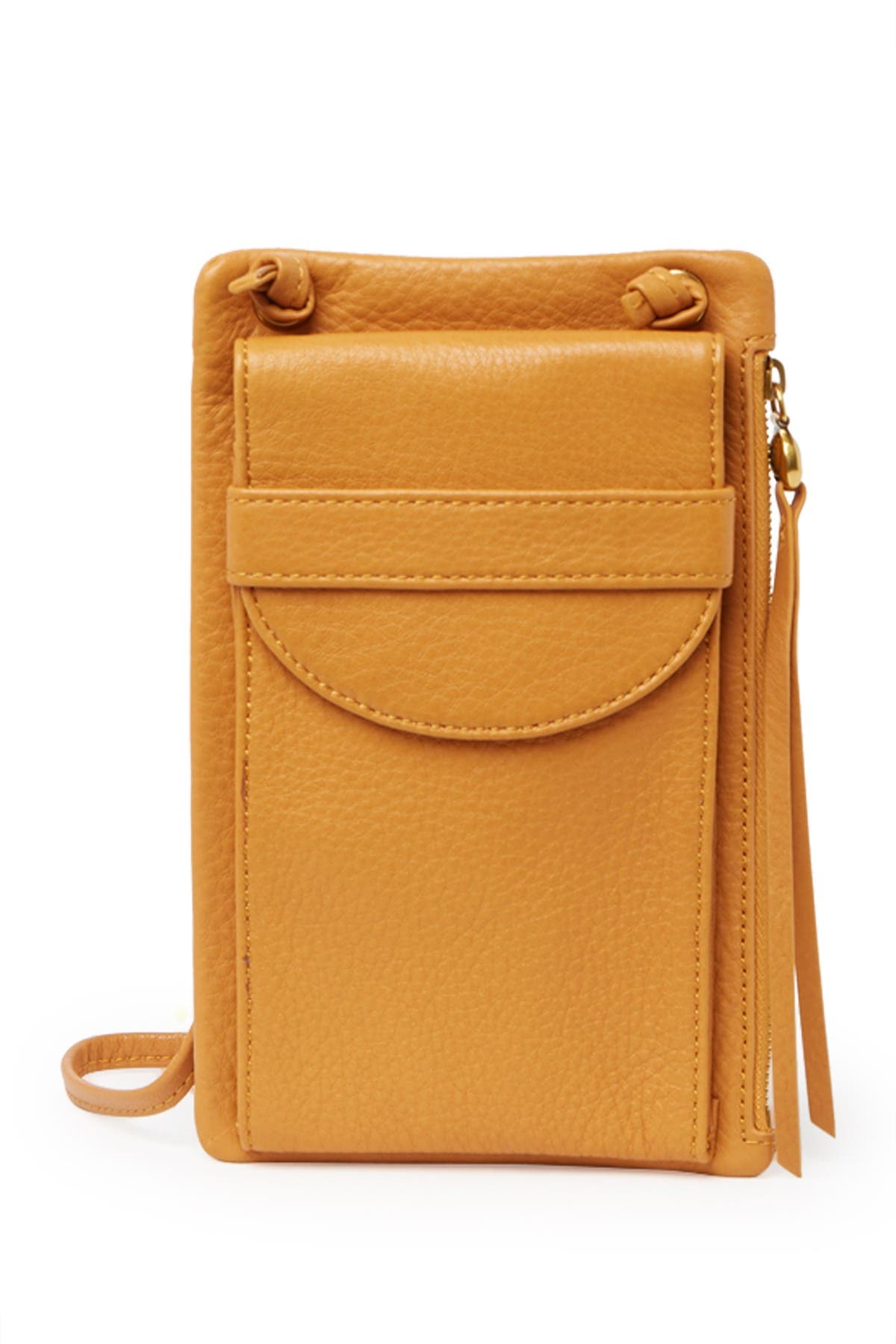 Hobo Agile Crossbody Phone Pocket Bag In Yellow