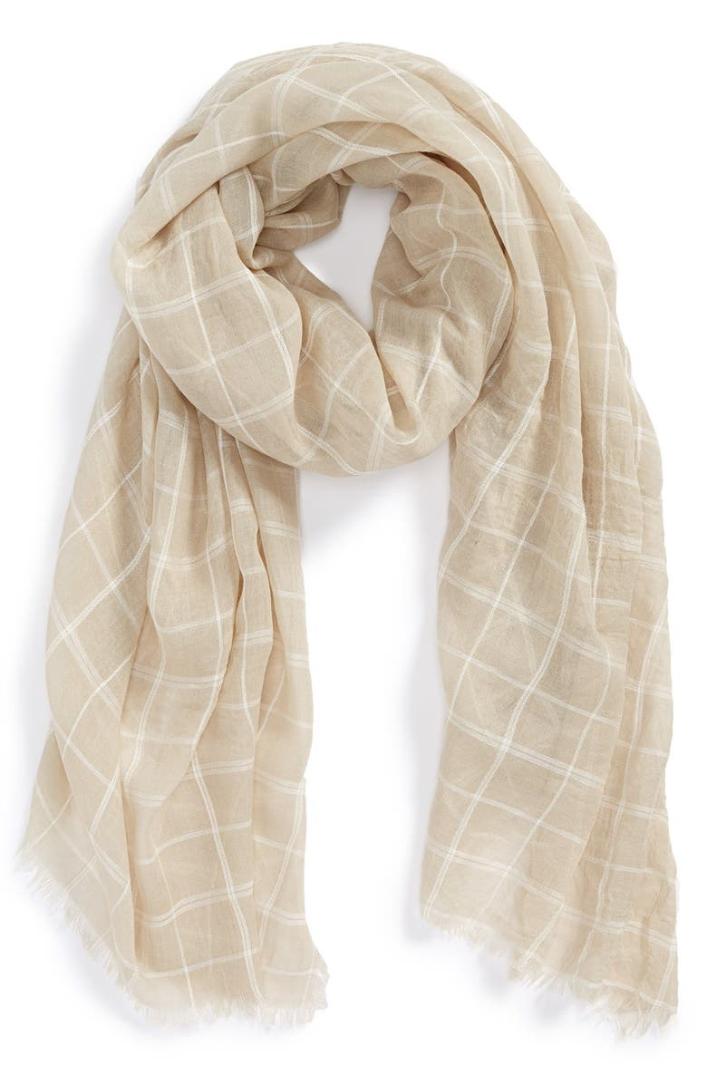 David & Young Shadow Plaid Scarf | Nordstrom