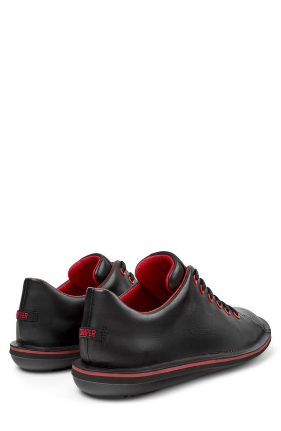 Camper Beetle Derby Shoes In Black