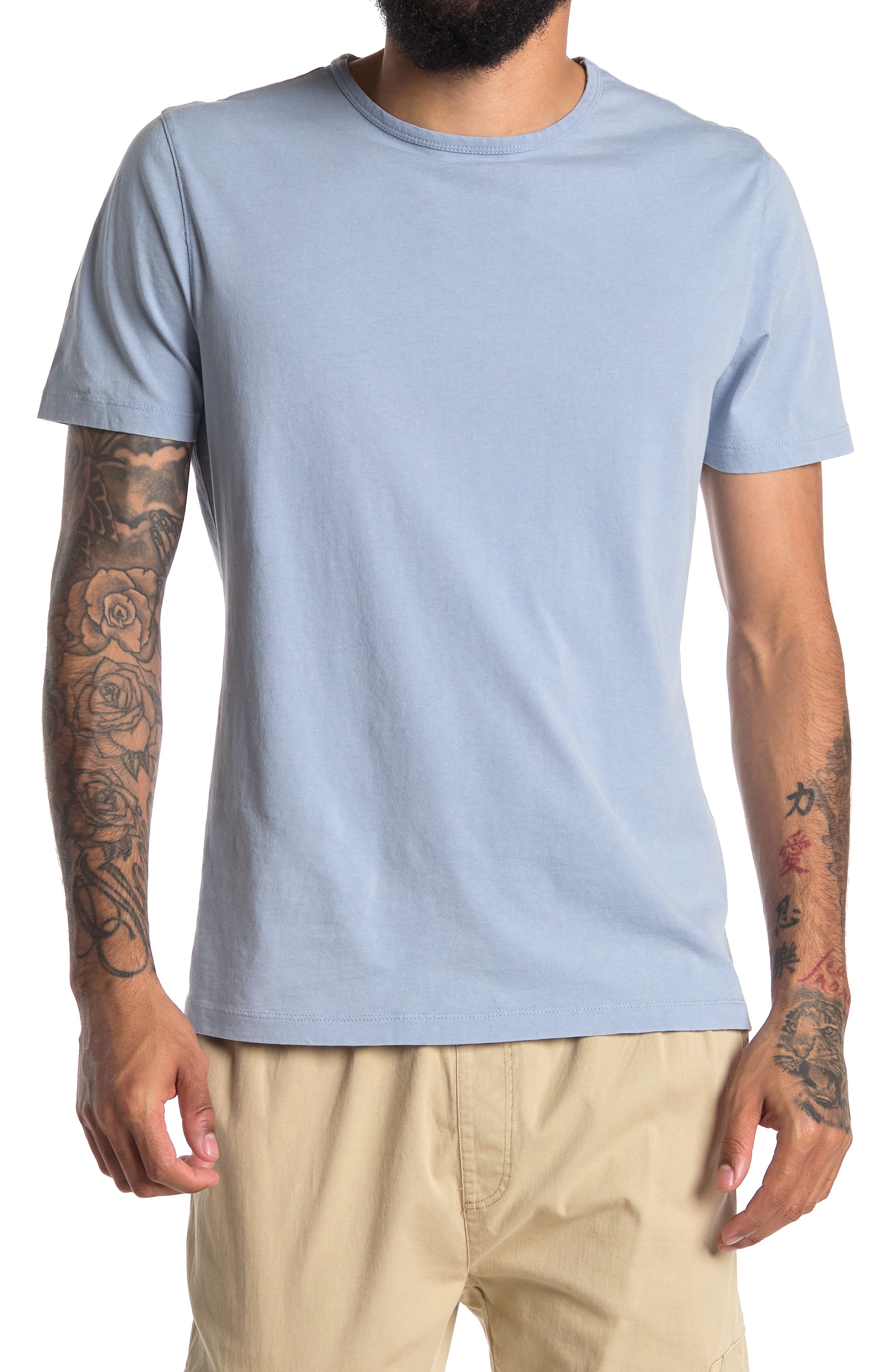 Robert Barakett Kentville Short Sleeve T-shirt In Blue Lagoo