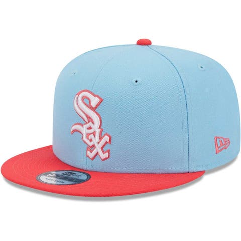 Men's New Era Light Blue/Red Detroit Tigers Spring Basic Two-Tone 9FIFTY Snapback Hat