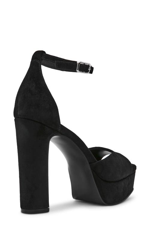 Steve Madden Sandals In Black Suede