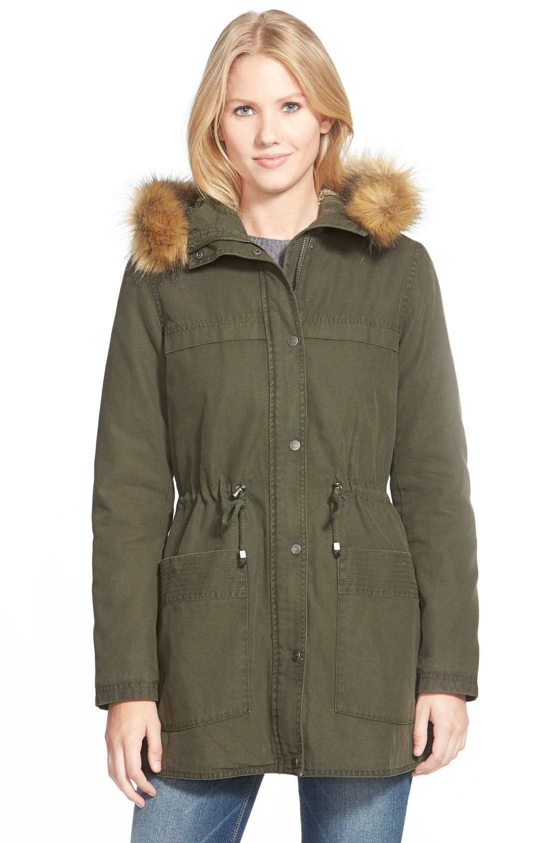 Levi's® Parka with Faux Fur & Faux Shearling Nordstrom