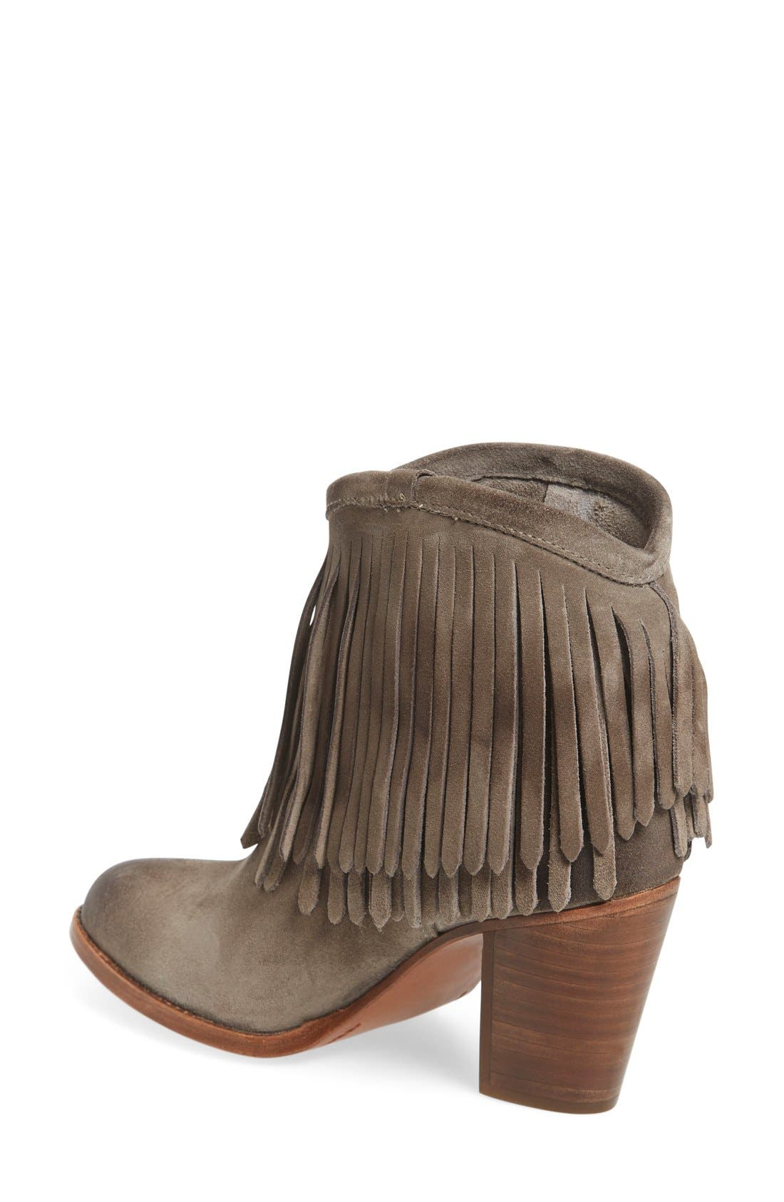 frye ilana fringe bootie