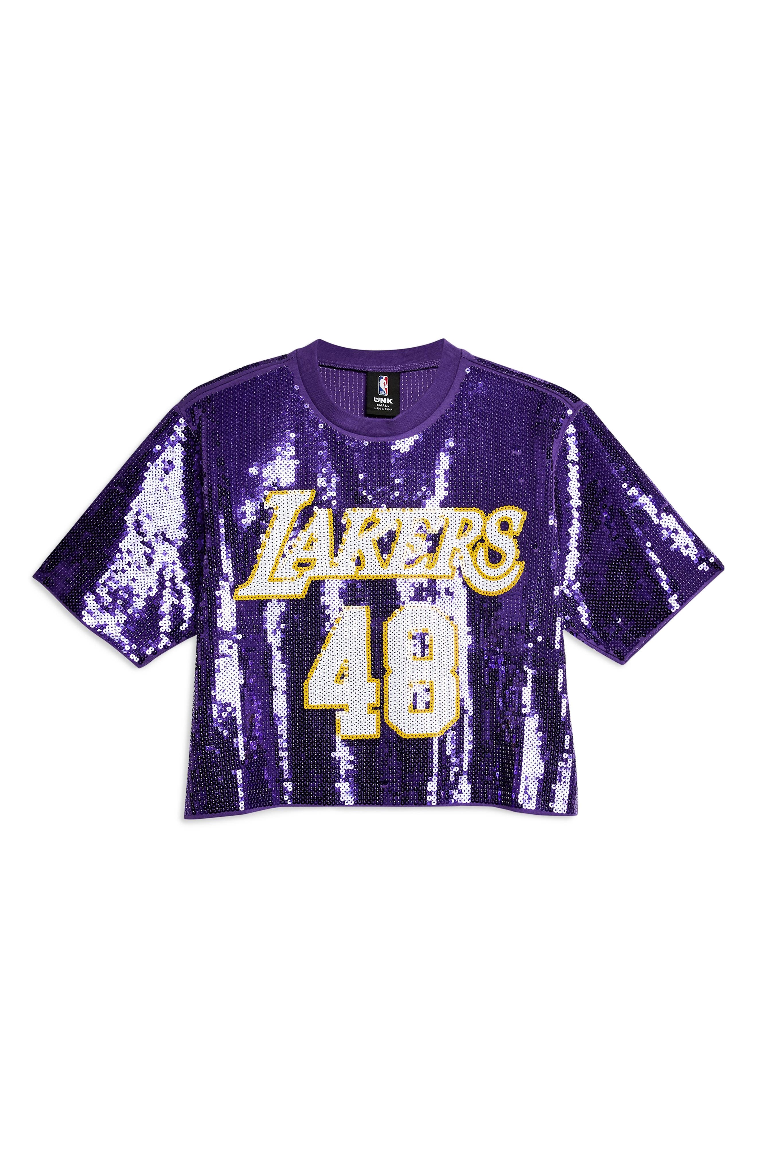 sequin lakers jersey