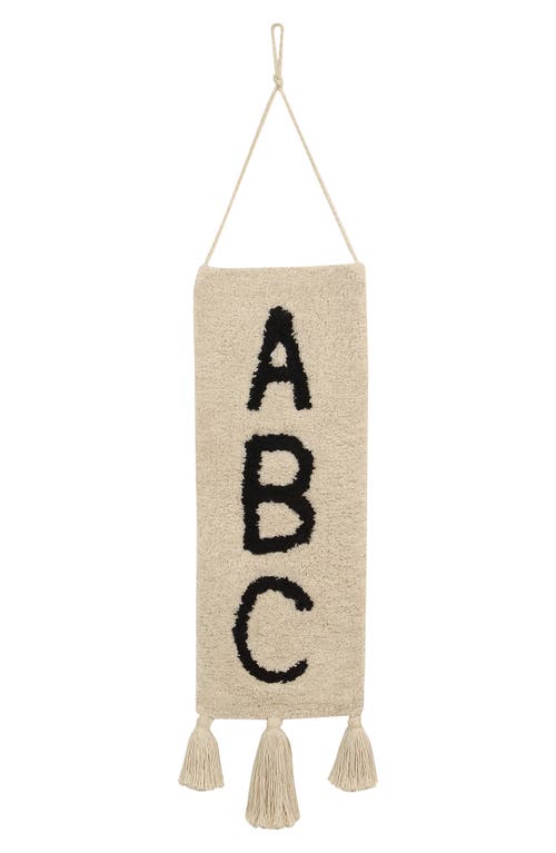 Lorena Canals ABC Wall Hanging in Beige at Nordstrom
