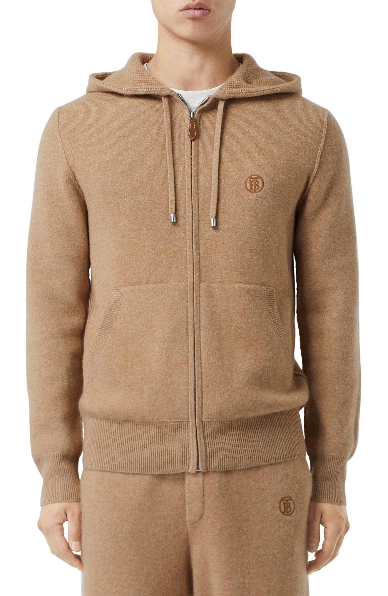 burberry hoodie brown