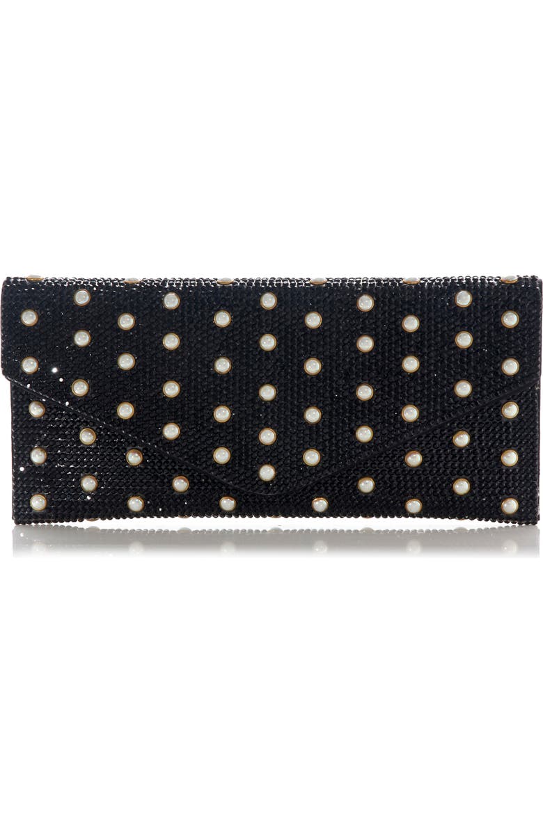 JUDITH LEIBER COUTURE Beaded Envelope Clutch, Main, color, 