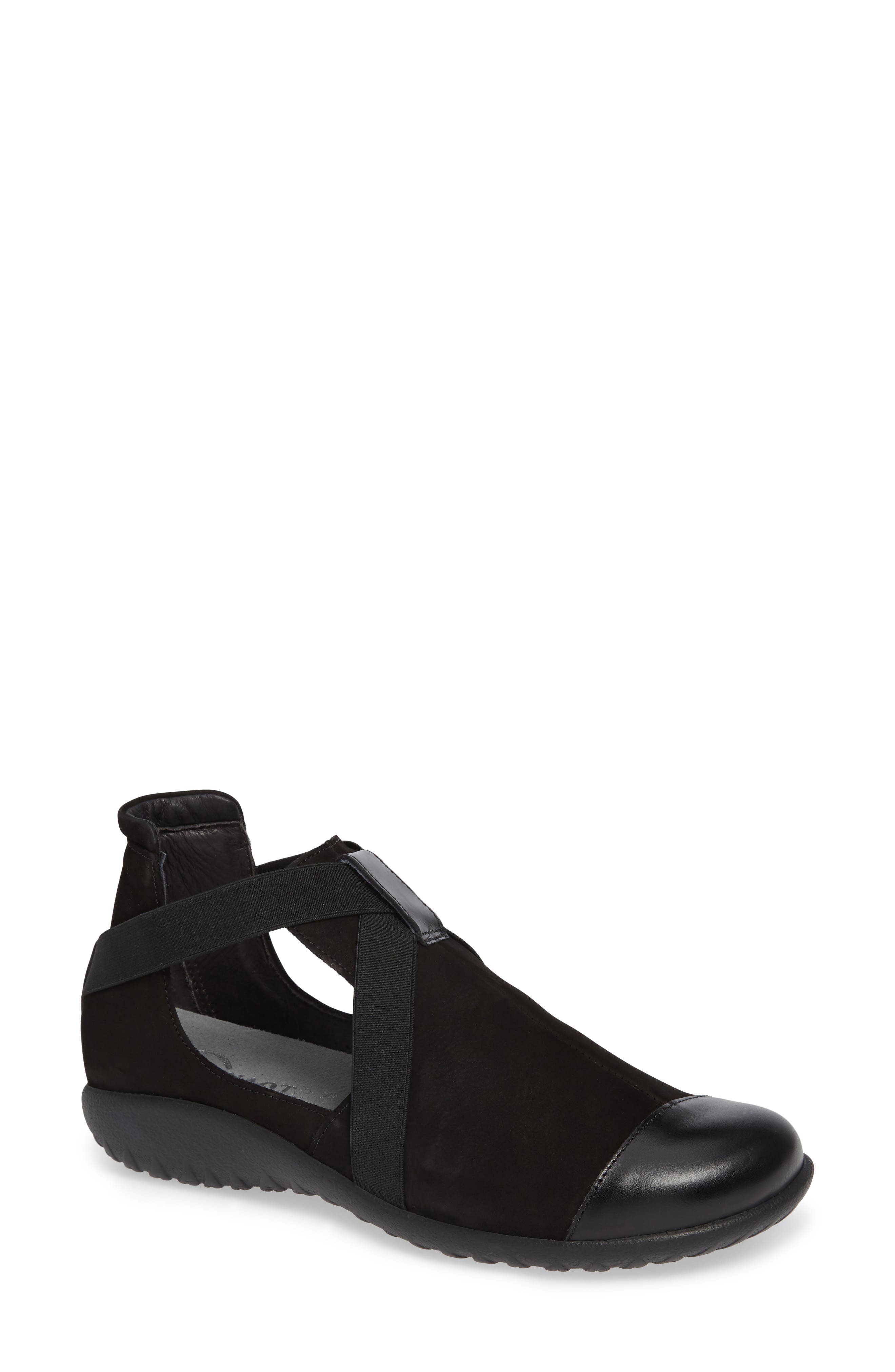 Naot Rakua Slip On Sneaker, Black