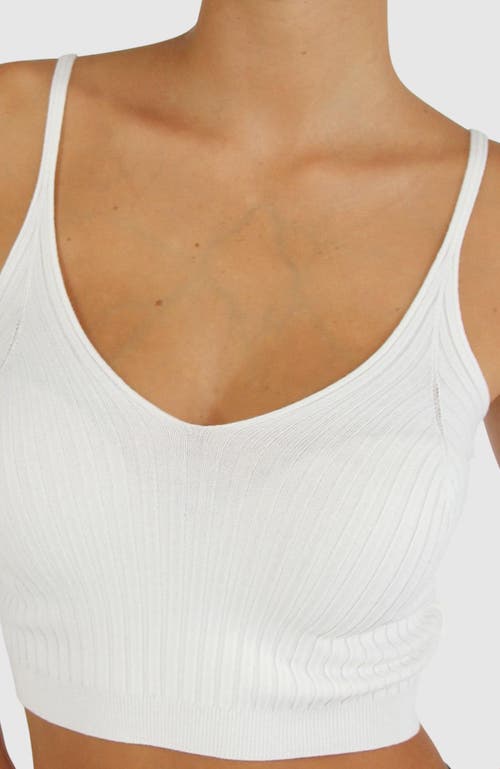 Belle & Bloom All I Need Knit Crop In Cream