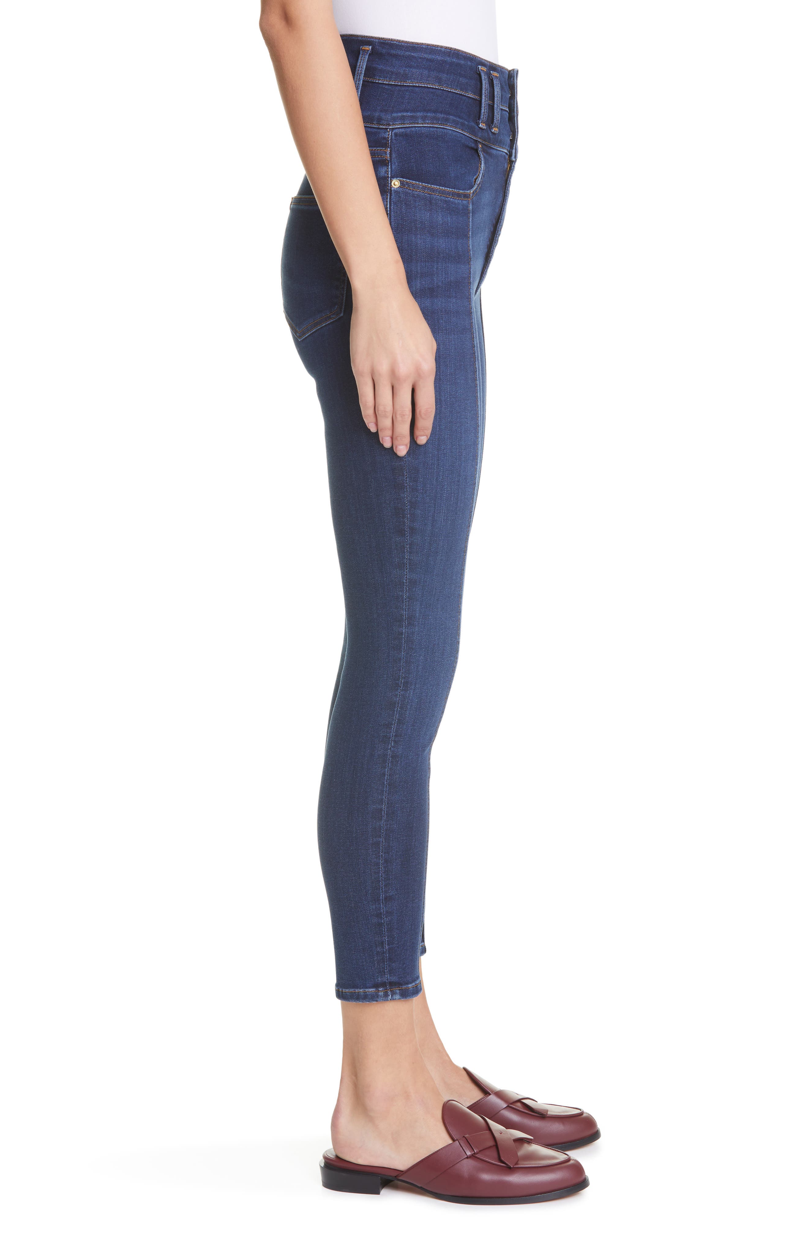 FRAME Le Catroux Seamed Ankle Skinny 