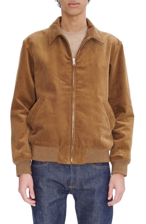 Apc on sale suede bomber