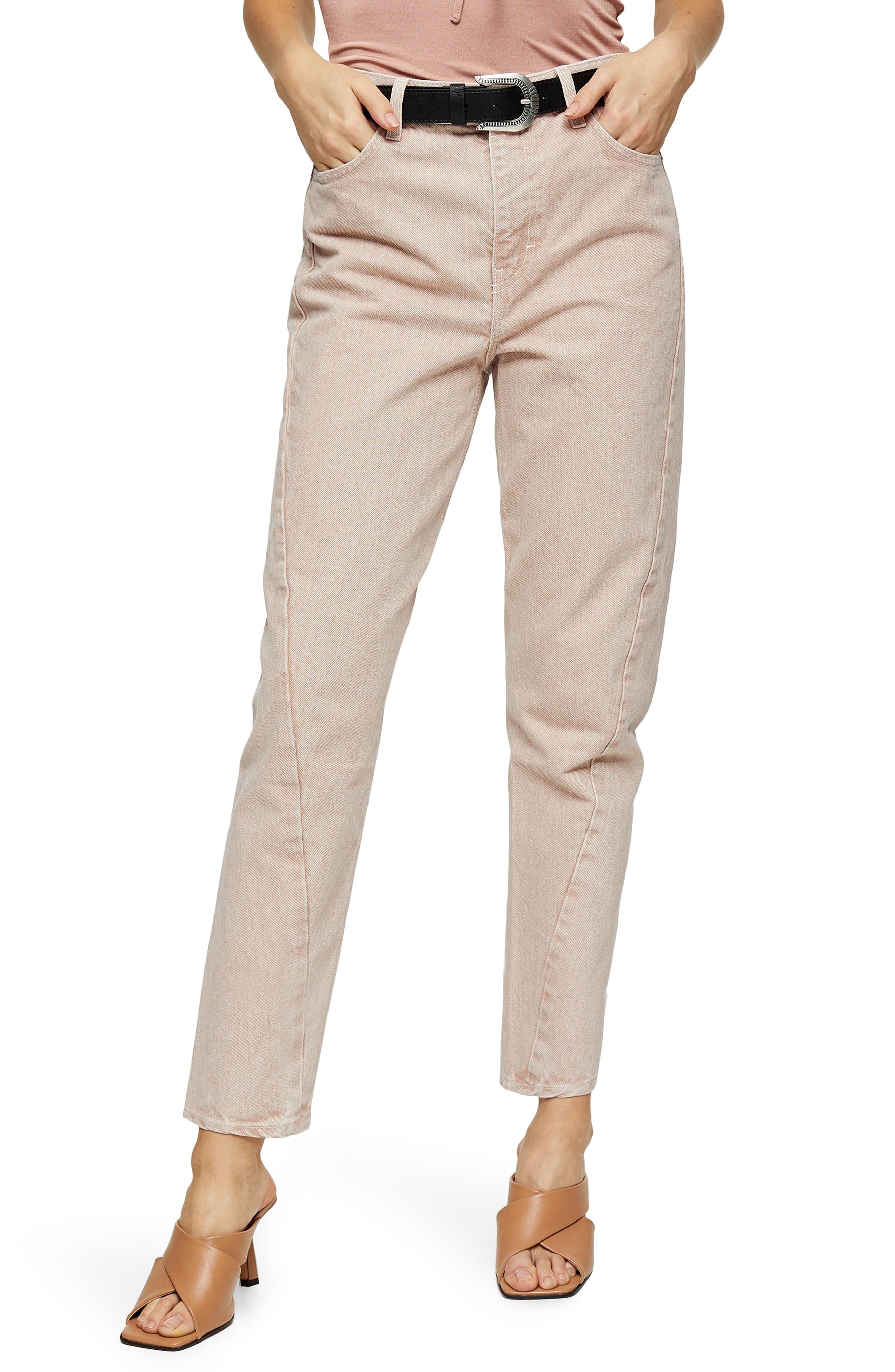 mom jean khaki pants