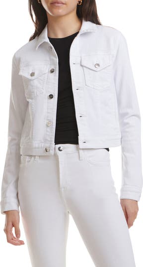 7 for all mankind women's best sale denim jacket