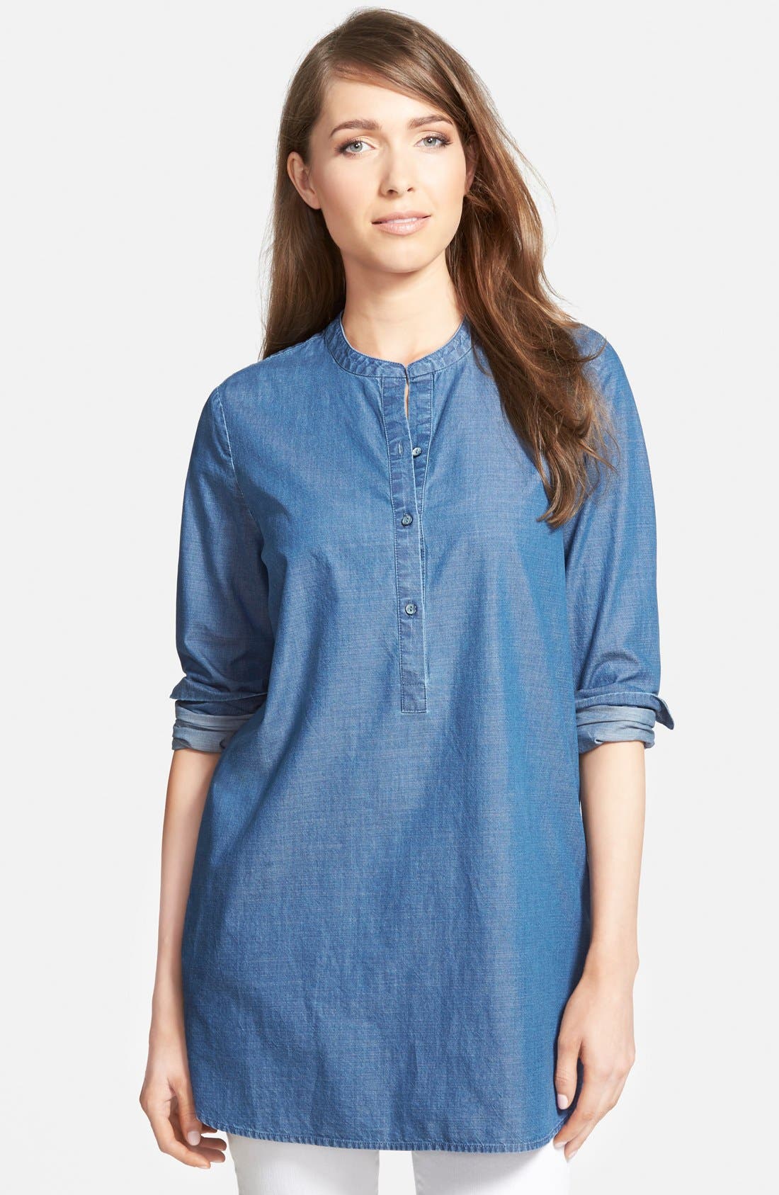 Nordstrom Collection Denim Tunic Shirt Nordstrom