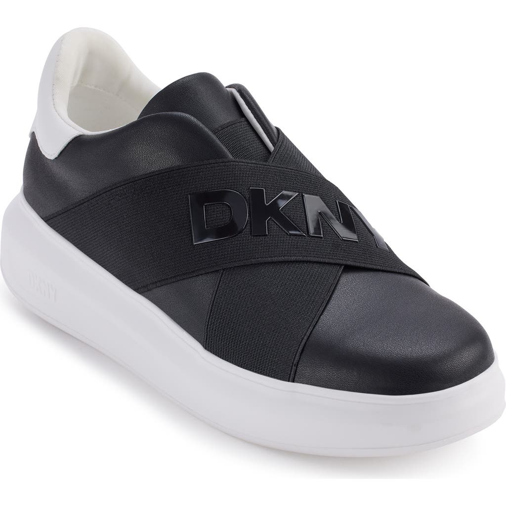 Dkny Women's Jaye Slip On Sneakers In Black