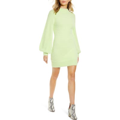 Bardot Long Sleeve Sweater Dress