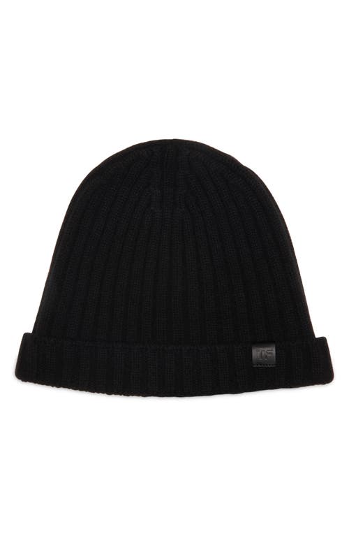 TOM FORD Rib Cashmere Beanie at Nordstrom,