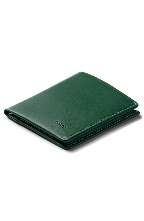 Bellroy Note Sleeve RFID Wallet in Racing Green 