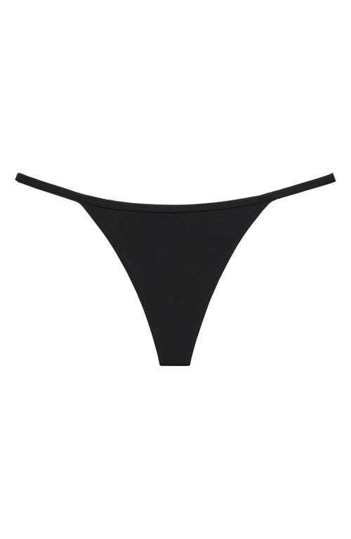 Shop Cuup The String Thong In Black