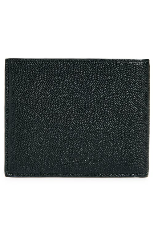 Shop Off-white Jitney Bifold Leather Wallet In Black No Color