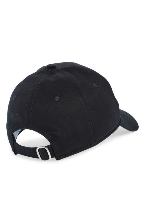 Shop Off-white I Need Space Cotton Drill Baseball Cap In Black/ivory