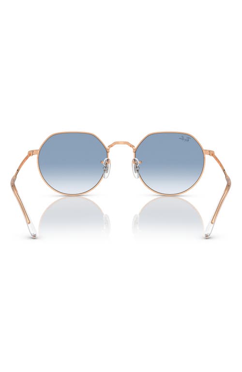 Ray Ban Ray-ban 51mm Gradient Geometric Sunglasses In Blue Gradient