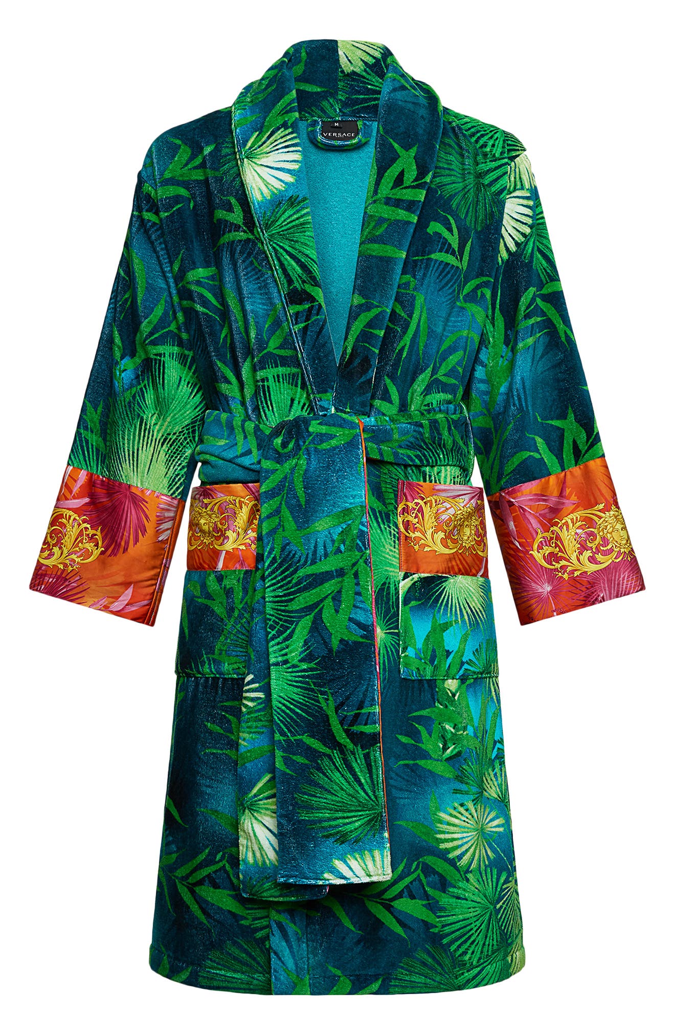 Womens Clothing Nightwear and sleepwear Robes robe dresses and bathrobes Versace Cotton Barocco Robe 
