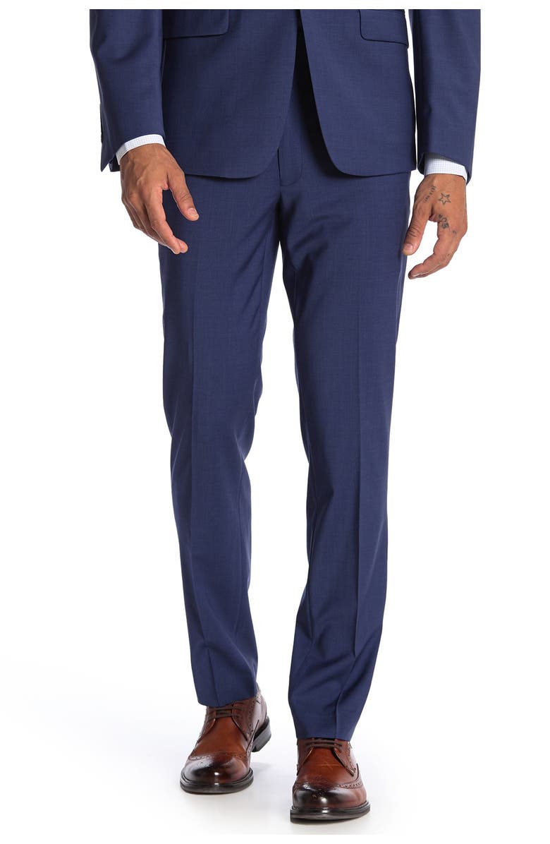 Calvin Klein Twill Blue Skinny Fit Suit Separate Pants | Nordstromrack