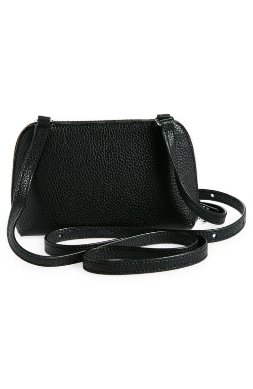 Marc Jacobs Small Leather Crossbody Bag In Black
