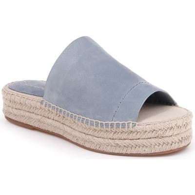 Splendid Thaddeus Espadrille Slide Sandal- Black