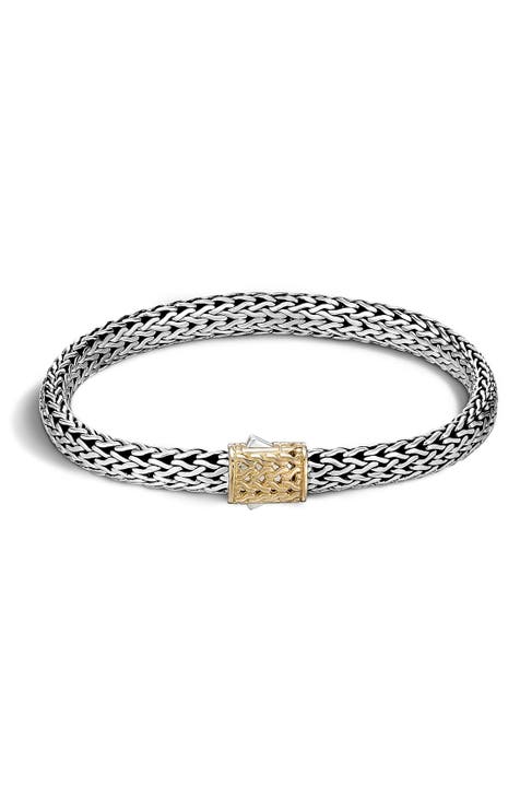 John Hardy Rata Chain Reversible Bracelet