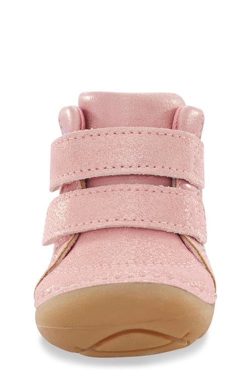 Stride Rite Kids' Soft Motion™ Martin Boot In Blush Shimmer