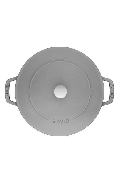 Staub Cast Iron 4-pc. Stackable Pot Set In Graphite